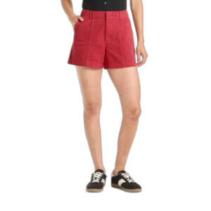 Universal Thread Women's High-Rise Trouser Shorts - Red 10